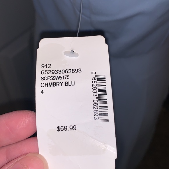 NWT Saks Fifth Avenue blue dress. - Picture 4 of 5